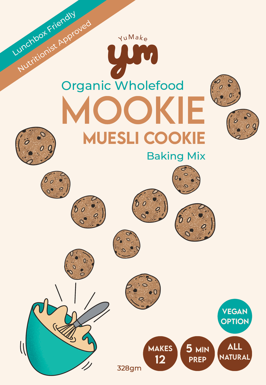 BULK BAG - Muesli Cookie Baking Mix - Image 2